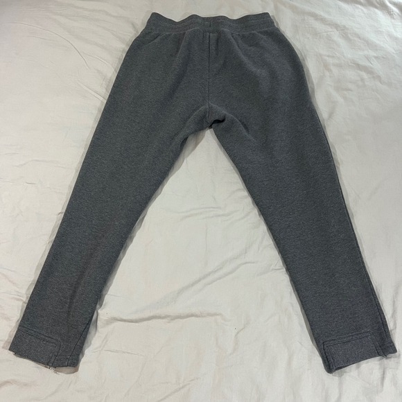 CHAMPION Men Joggers Sweatpants Size Medium Gray Elastic Waist Drawstring Logo - Picture 2 of 10